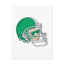 Green Helmet postcards