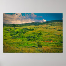 Green hill poster