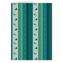 Green Holly Holiday Greetings Christmas Card 2