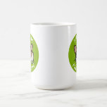 Green Honey Pied I Speak Frenchie Coffee Mugs