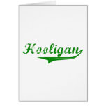 Green "Hooligan" design Cards