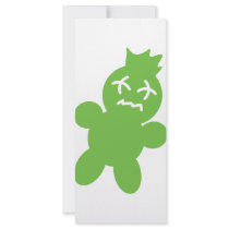 green horror doll icon rack cards