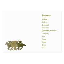Green Horse - Chubby business cards