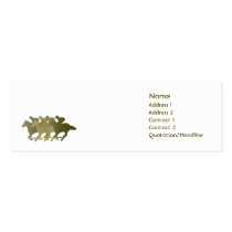 Green Horse - Skinny business cards