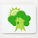 Green House Mousepad