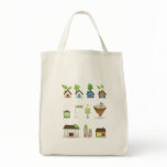 Green House Vector Icons.ai bags