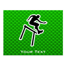Green Hurdler Post Cards