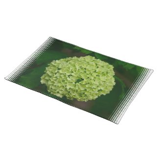 Green Hydrangea Placemat
