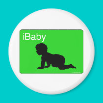 Green iBaby magnets