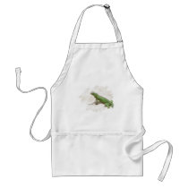 Green Iguana Lizard Apron