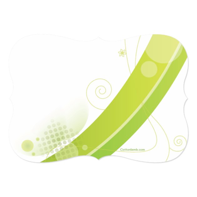 Green Impression Invitation