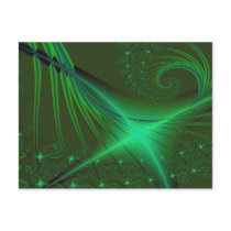 Green Interrumpted postcards
