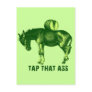 Green Irish Beer Humor Post Card