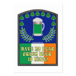 Green Irish Beer is Here Business Card