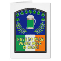 Green Irish Beer is Here