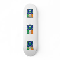 Green Irish Beer is Here Skate Boards