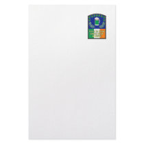 Green Irish Beer is Here Stationery Paper
