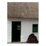 Green Irish Cottage Postcards