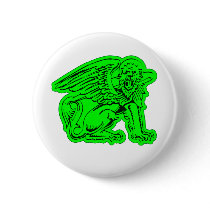Green Irish Grypon, Griffon or Griffin Products buttons