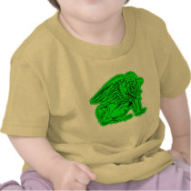 Green Irish Grypon, Griffon or Griffin Products t-shirts
