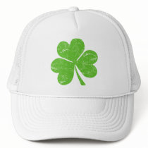 Green Irish Shamrock Hat