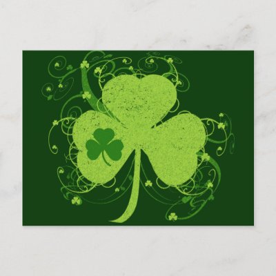 Green Irish Clover