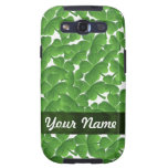 Green Irish shamrocks personalized Samsung Galaxy SIII Cases