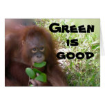 Green is Good card