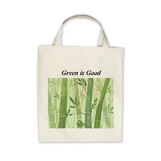 Green is Good Grocery Tote Tote Bags