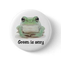 Green is Sexy buttons by photoinspiration Green is Sexy buttons