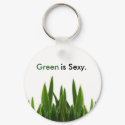 Green is Sexy. keychains