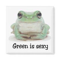 Green is Sexy magnets by photoinspiration Green is Sexy magnets