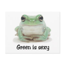 Green is Sexy postcards by photoinspiration Green is Sexy postcards