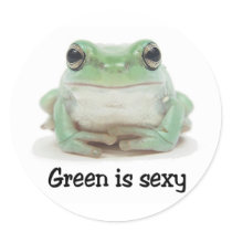Green is Sexy stickers by photoinspiration Green is Sexy stickers