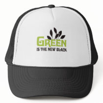 Green is the new black dark hats