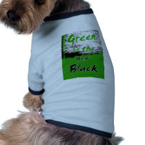 Green Is The New Black pet clothing by incurablehippie Green Is The New Black pet clothing