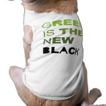 GREEN IS THE NEW BLACK SOLID pet clothing