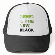 GREEN IS THE NEW BLACK SOLID hats