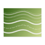 green Islamic alf mabruk mabrook postcard