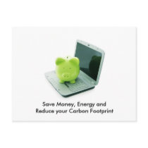 Green IT Flyer postcards
