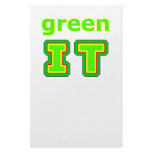 green IT The MUSEUM gibsphotoart Stationery Paper