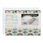 Green ivy baby boy birth announcement