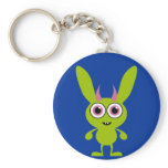 Green Jackalope Keychains