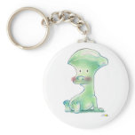 Green jelly key chain
