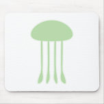 Green Jellyfish Mousepad
