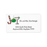 Green Joy Of Christmas Address Label