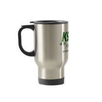 Green K9TB Logo Travel Mug by jbolognese Green K9TB Logo Travel Mug