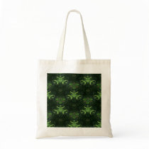 Green Kaleidoscope 1 Tote Bags