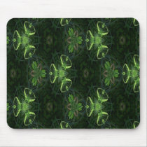 Green Kaleidoscope 1 Mousepad