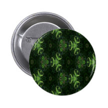 Green Kaleidoscope 1 Pin